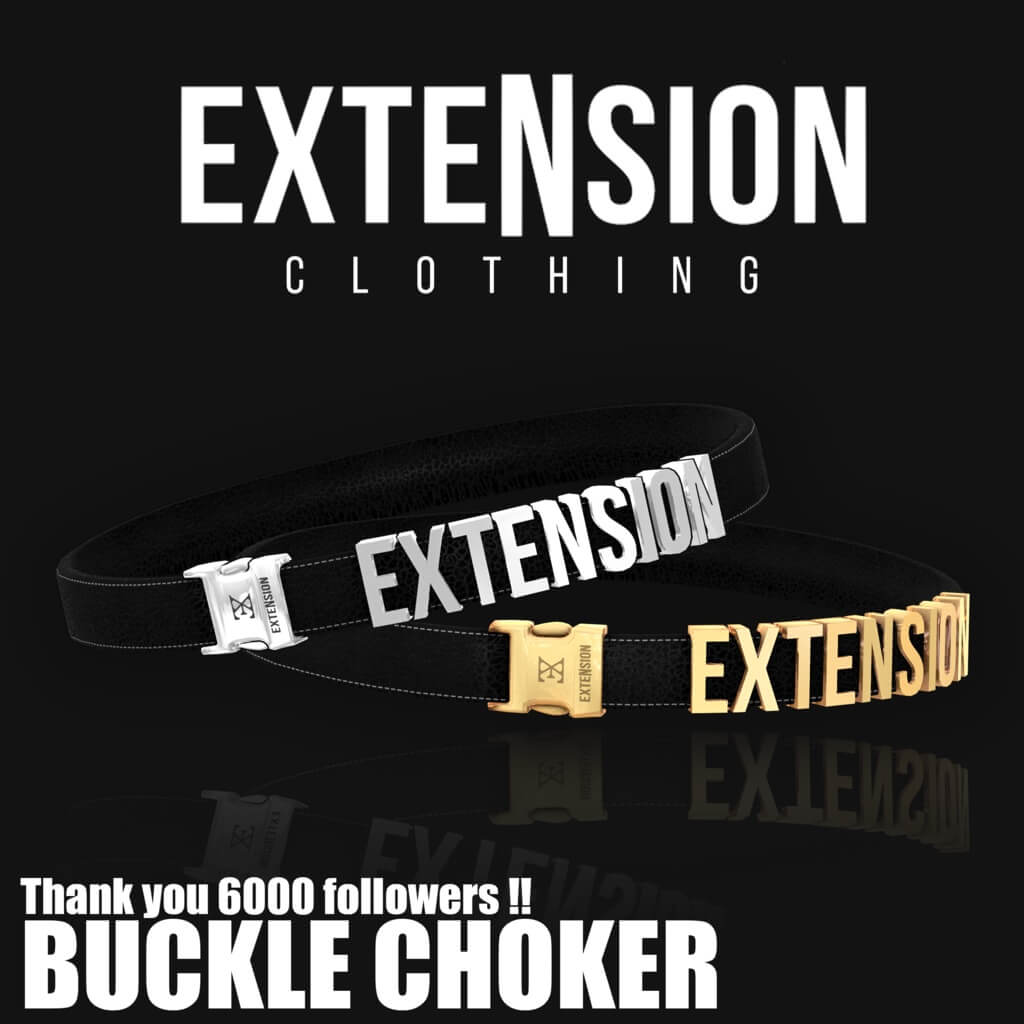 ⑤ BUCKLE CHOKER