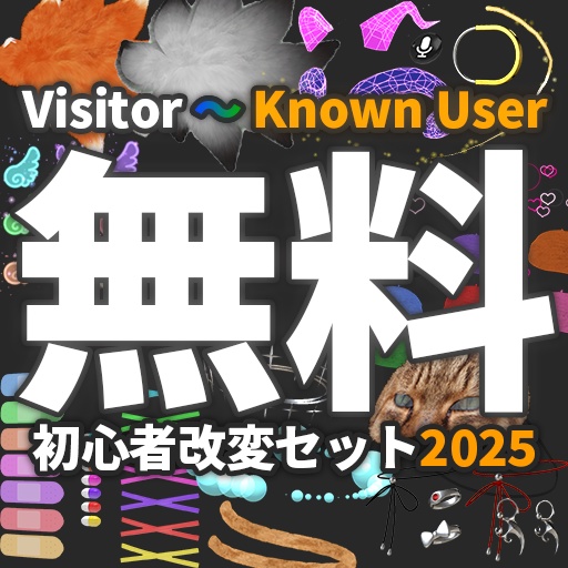 【VRC想定】初心者改変セット / Beginner's Setのイメージ画像